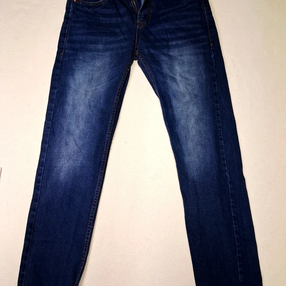 Levi 501 Classic Indigo Straight Jeans - Picture 4 of 4